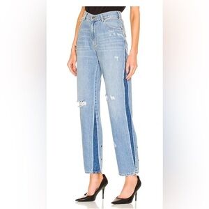NEW SER.O.YA Maggie Mid Rise Vintage Straight Jeans